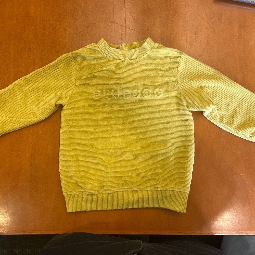 Bluedog Yellow Sweater
